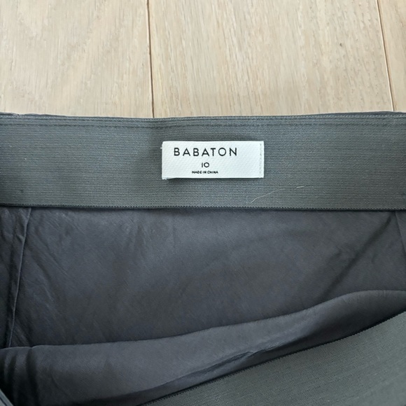 BABATON (Aritzia) Mini Slip Satin Skirt - Picture 3 of 4